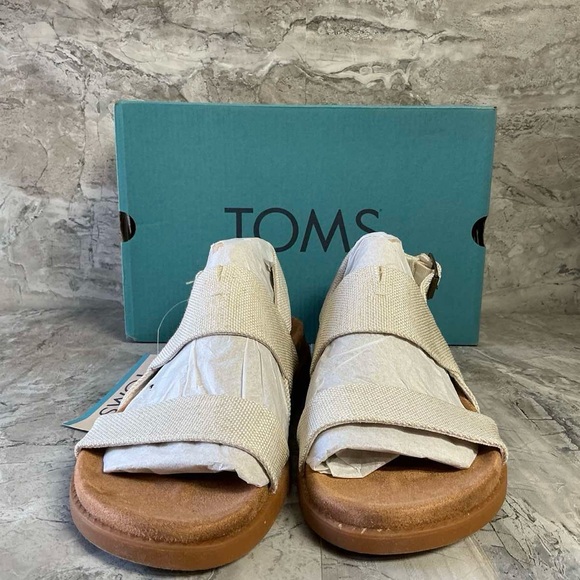 TOMS Women Marin Natural Yarn Dye Strap Sandals - Picture 7 of 7